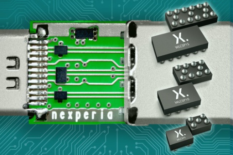 Nexperia 針對(duì)超高速 USB推出了支持業(yè)界最高傳輸速度 集成 ESD 保護(hù)的共模濾波器