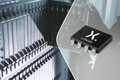 Nexperia推出首款采用SMD銅夾片LFPAK88封裝的熱插拔專用MOSFET(ASFET)，管腳尺寸縮小60%