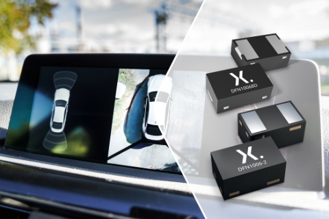 Nexperia超低結(jié)電容ESD保護(hù)二極管保護(hù)汽車(chē)數(shù)據(jù)接口 